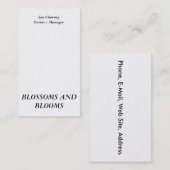 ポートレートカスタマイズ可能な名刺 名刺 (正面/裏面)