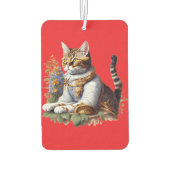 ポートレートカスタム長方形エアーフレッシュナーパイン カーエアーフレッシュナー (裏面)