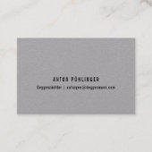 ポートレートカード 名刺 (正面)