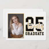 ポートレートクラス2025卒業招待状 招待状 (正面/裏面)