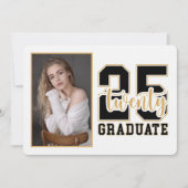 ポートレートクラス2025卒業招待状 招待状 (正面)