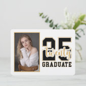 ポートレートクラス2025卒業招待状 招待状 (スタンド正面)