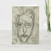 ポートレートシャファー |アルバートミュラー カード (正面)