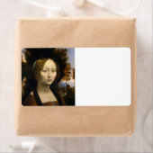 ポートレートジネヴラデベンシbyレオナルド・ダ・ヴィンチ ラベル (インサイチュ)