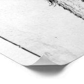 ポートレートジョン・カルビン1564年53歳 ポスター (角)