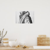 ポートレートジョン・カルビン1564年53歳 ポスター (キッチン)