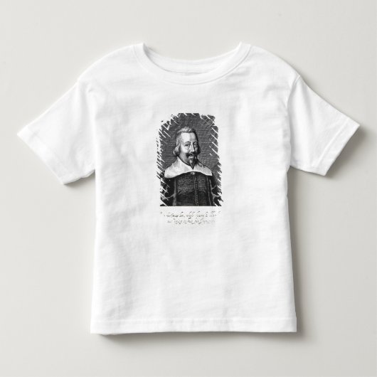 ポートレートジョン・ピムはジョージ刻印 トドラーTシャツ (正面)