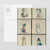 ポートレートズ・オブ・メアリーIエドワードIV ポストカード (正面/裏面)