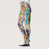 ポートレートデザイナーコラージュ レギンス (左)