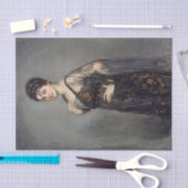 ポートレートデマダムルイスローソナウバイガンダラ 薄葉紙 (クラフト)