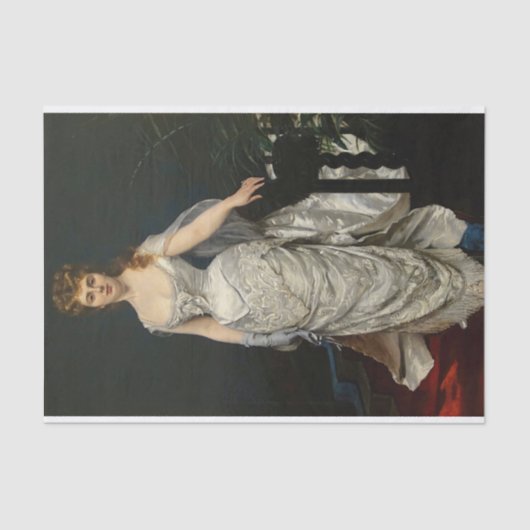 ポートレートデマドモワゼルXバイマーキセアンフォルティ 薄葉紙 (正面)