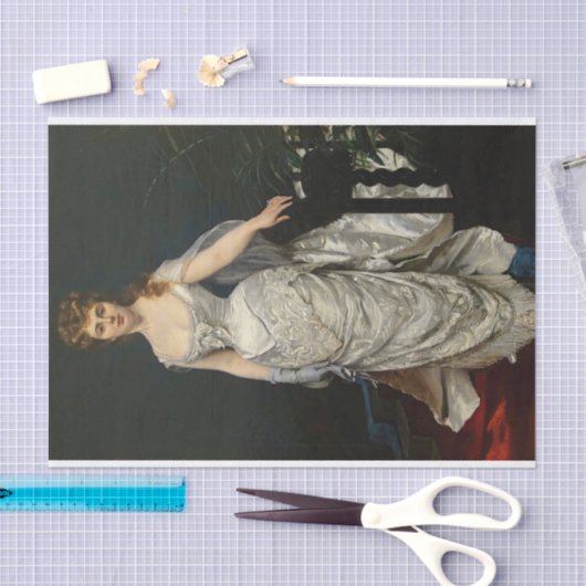 ポートレートデマドモワゼルXバイマーキセアンフォルティ 薄葉紙 (クラフト)