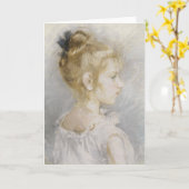 ポートレートドゥブランシュポンティヨン | ベルザモリソト カード (黄色い花)