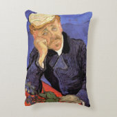 ポートレートドクターガチェヴィンセント・ヴァン・ゴッホ アクセントクッション (裏面(縦))