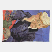 ポートレートドクターガチェヴィンセント・ヴァン・ゴッホ キッチンタオル (横)