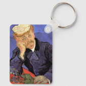 ポートレートドクターガチェヴィンセント・ヴァン・ゴッホ キーホルダー (裏面)