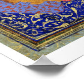 ポートレートハミダバヌ・ベグム，封印を保持，病気 ポスター (角)