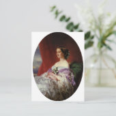 ポートレートバイフランツザバーウィンターハルター ポストカード (スタンド正面)