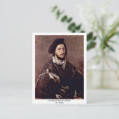 ポートレートビンセンゾ・モスティバイティチアン ポストカード (スタンド正面)