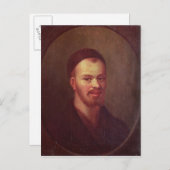 ポートレートフランソワ・ラブレーフランスのス ポストカード (正面/裏面)