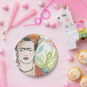 ポートレートフリダカホ ペーパープレート (パーティー)