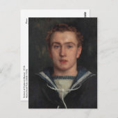 ポートレートフレデリックブルワーバイターク ポストカード (正面/裏面)