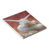 ポートレートブルゴーニュカタツムリ ノートパッド (アングル)