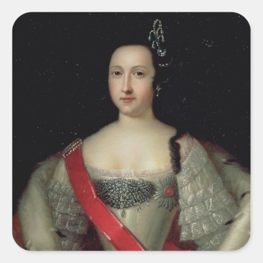 ポートレートプリンセスアナ スクエアシール (正面)