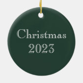 ポートレートプリンセスエリザベス・チューダー女王 セラミックオーナメント (裏面)