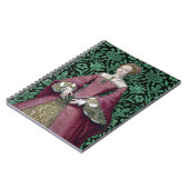 ポートレートプリンセスエリザベス・チューダー女王 ノートブック (左側)