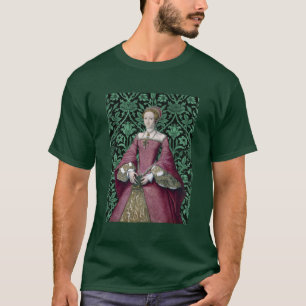 ポートレートプリンセスエリザベス・チューダー女王 Tシャツ