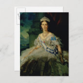 ポートレートプリンセスタティアナアレクサンロヴナ ポストカード (正面/裏面)