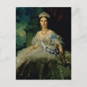 ポートレートプリンセスタティアナアレクサンロヴナ ポストカード (正面)