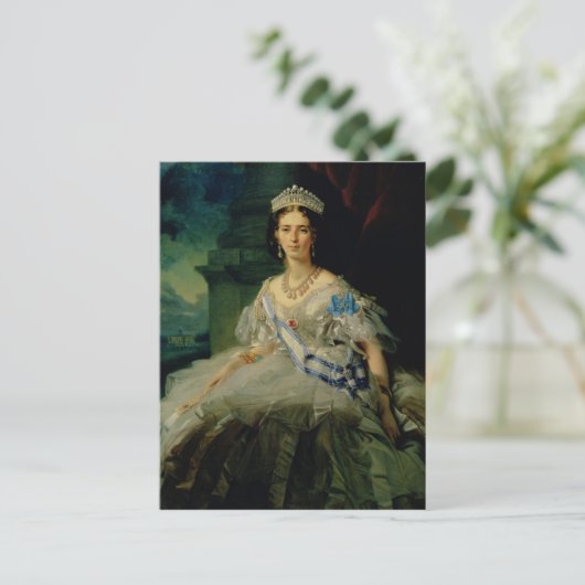 ポートレートプリンセスタティアナアレクサンロヴナ ポストカード (スタンド正面)