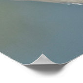 ポートレートホワイトストークオープンビーク ポスター (角)