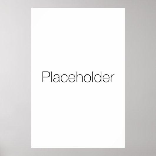 ポートレートポスターテンプレート ポスター (正面)