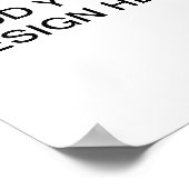 ポートレートポスター – デザインを生かす ポスター (角)