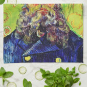 ポートレートポストマンジョセフルーリンビンセントヴァンゴッホ キッチンタオル (折り畳み)