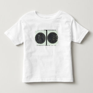 ポートレートメダル、obverse描写のサルタンMehmed II トドラーTシャツ