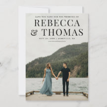 ポートレートモダン写真の結婚式の日付を保存