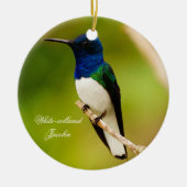 ポートレートラウンドオーナメント セラミックオーナメント (正面)