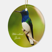 ポートレートラウンドオーナメント セラミックオーナメント (左)