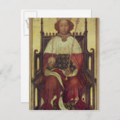 ポートレートリチャードIIザ・ウェストミンスターポートレート ポストカード (正面/裏面)