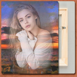 ポートレートロスムエルトスビーチサンセット1182 メタルプリント