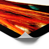 ポートレート仮面女性ヴィンテージ美しいポスター ポスター (角)