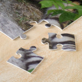 ポートレート写真:シベリアの虎 ジグソーパズル (側面)