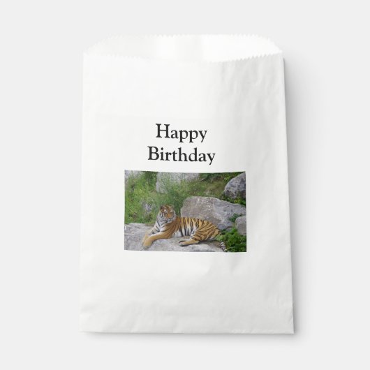 ポートレート写真:シベリアの虎 フェイバーバッグ (正面)