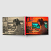 ポートレート写真：80代の女性向けゲストブック ゲストブック (全面)