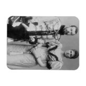 ポートレート写真:Tsar Nicholas II (1868年~1918年) マグネット (横)