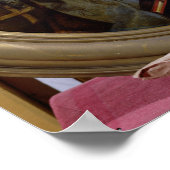 ポートレート前学女 ポスター (角)